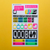 MTV QOOB Promo Box (The Designers Republic)