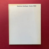 Gerstner, Gredinger + Kutter 1968 (Annual Report)