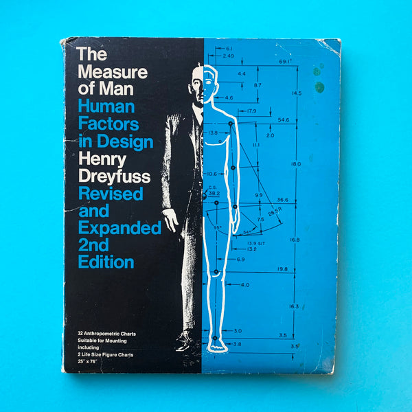 Henry Dreyfuss - The Measure of Man: Human Factors in Design (Complete portfolio with life-size posters)