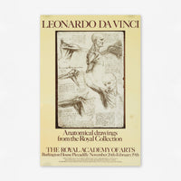 Leonardo Da Vinci: Anatomical drawings from the Royal Collection (1977) Exhibition Poster