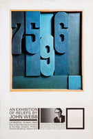 An Exhibition of Reliefs by John Webb (1965) Exhibition Poster
