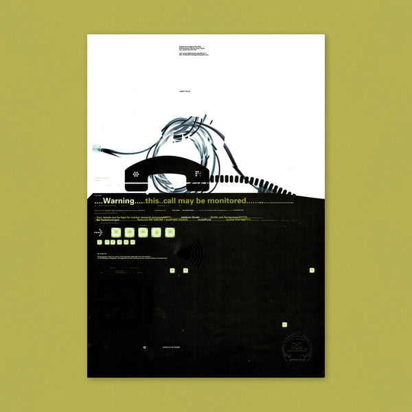 Call Monitor, The Designers Republic (1997) Poster