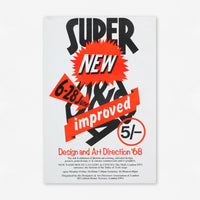 6th Annual D&AD Exhibition (1968) Poster (Bob Gill)