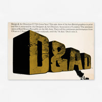 5th Annual D&AD Exhibition (1967) Poster (Peter Blake)