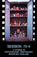 Session 73.4 (1973) Printmaking Course Poster