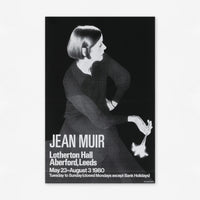 Jean Muir (1980) Exhibition Poster