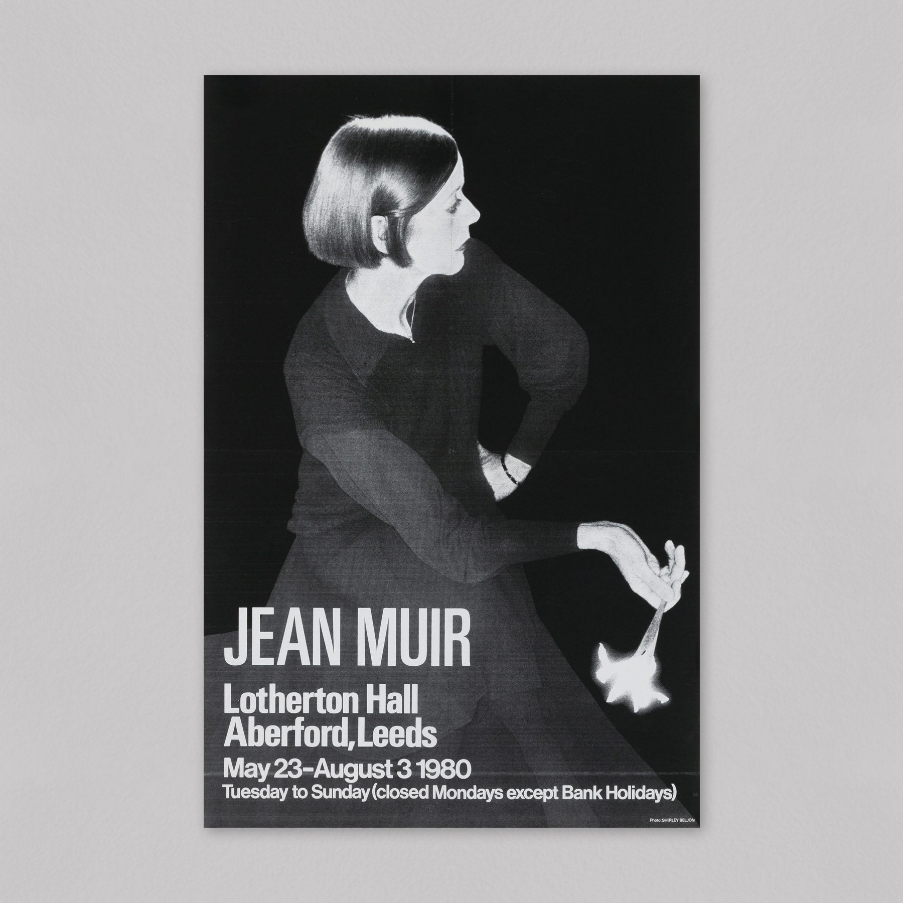 Jean Muir (1980) Exhibition Poster – The Print Arkive