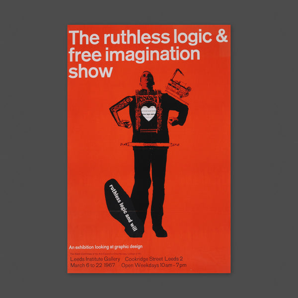 The ruthless logic & free imagination show (1967) Exhibition Poster