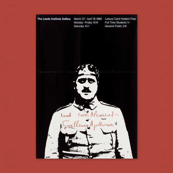 Guillaume Apollinaire (1969) Exhibition Poster