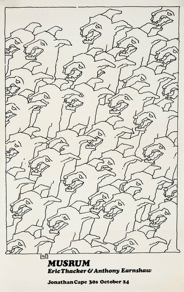 Musrum MUSRUM Eric Thacker & Anthony Earnshaw (1968) Poster – The Print Arkive