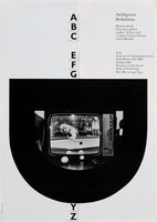 Ambiguous Definitions, Michael Druks (1968) Exhibition Poster