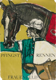 Pfingst Rennen, Frauenfeld (1959) Racing Poster (Hans Falk)