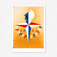 Festival of Britain (1990) Signed Limited Edition Screenprint (Abram Games) *