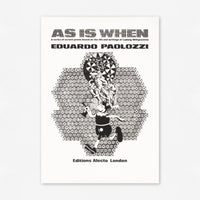 As Is When, Eduardo Paolozzi (1965) Screenprint Poster