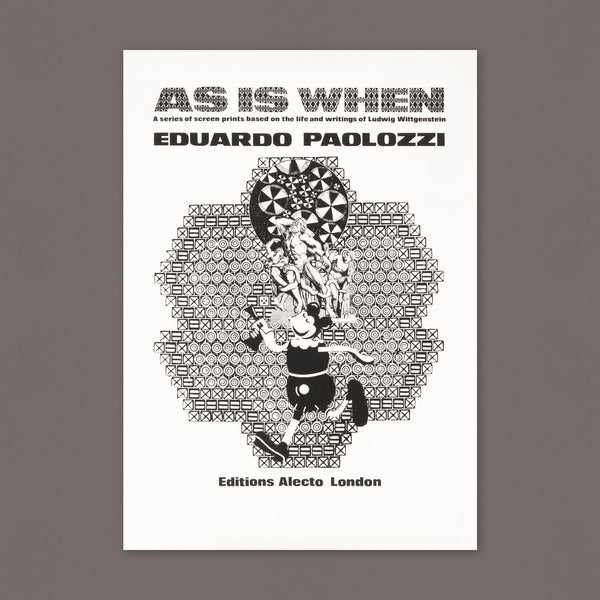 As Is When, Eduardo Paolozzi (1965) Screenprint Poster