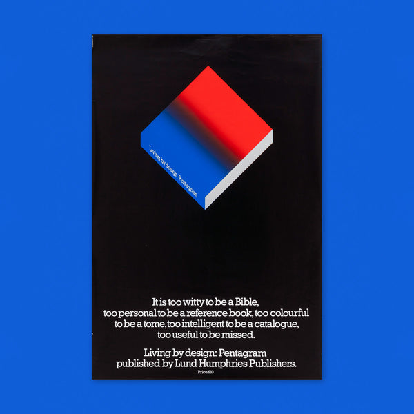 Living by Design: Pentagram (1978) Advertising Poster
