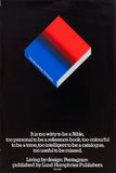 Living by Design: Pentagram (1978) Advertising Poster