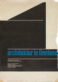 Architektur in Finnland (1958) Expo Poster (Carl Graf)