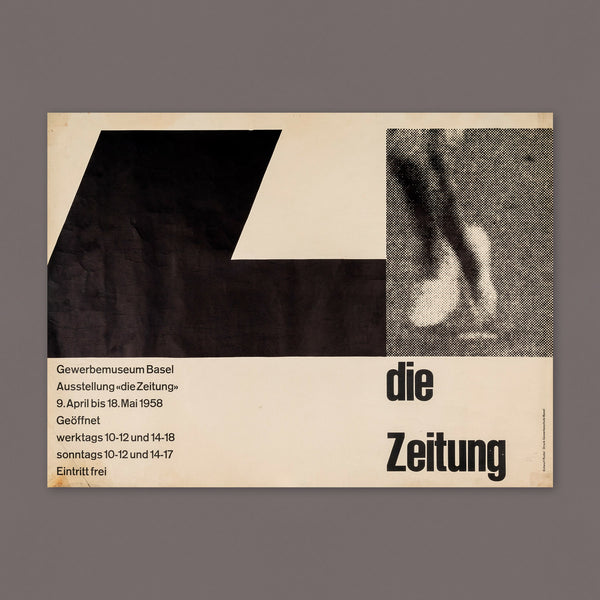 Die Leitung (1958) Original Poster (Emil Ruder)
