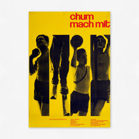 Chum Mach Mit (1958) Original Poster (Fritz Schrag)