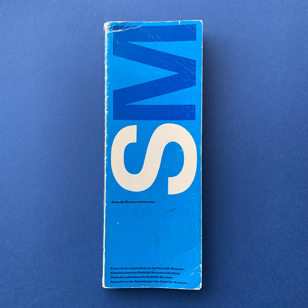 SM, Stedelijk Museum Amsterdam (Wim Crouwel). Buy and sell you rare and out of print design books, magazines and posters.  Visit design bookseller, The Print Arkive. 