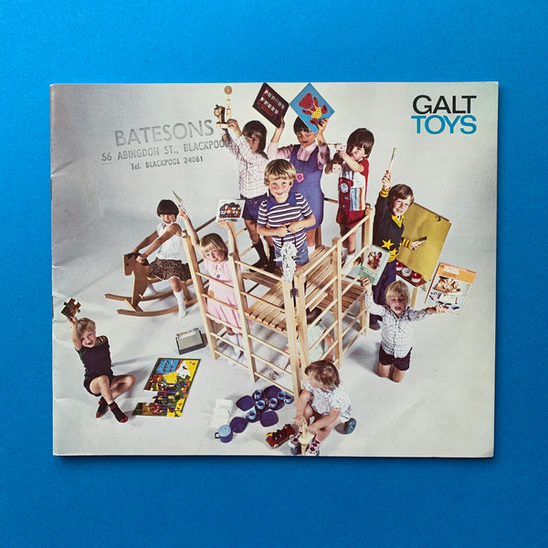 GALT TOYS 1978-79 Product Brochure (Ken Garland). Buy and sell you rare and out of print design books, magazines and posters. 