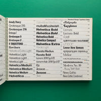 Letraset Graphic Arts System 1981