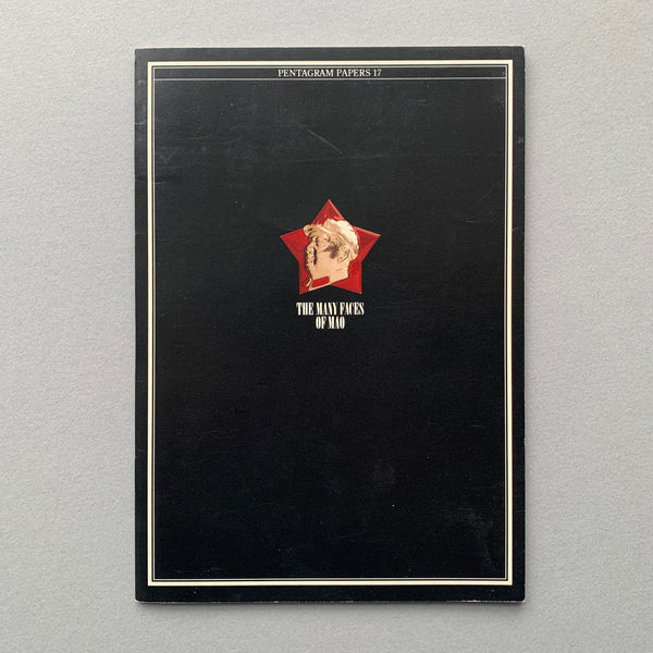 Pentagram Papers 17: The Many Faces of Mao book cover. Buy and sell with The Print Arkive.