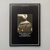 Pentagram Papers 6: Would you care to make a Contribution? book cover. Buy and sell with The Print Arkive.