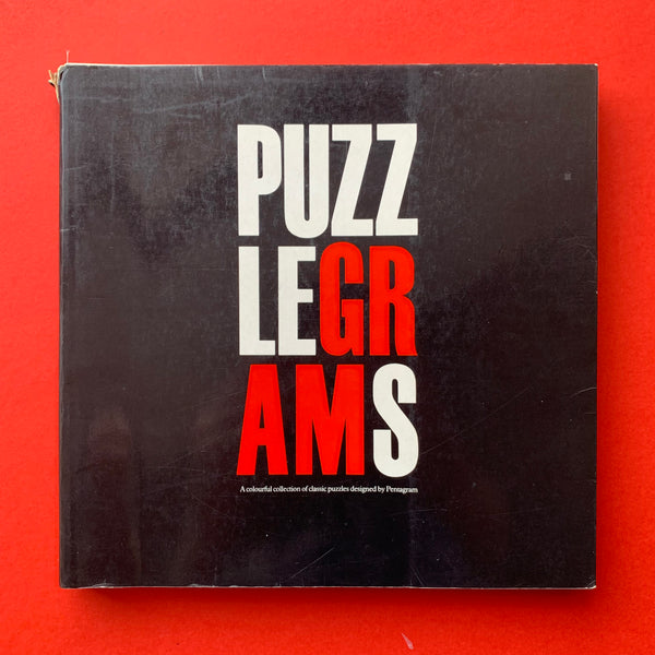 Puzzlegrams: A colourful collection of classic puzzles designed by Pentagram book cover. Buy and sell with The Print Arkive.