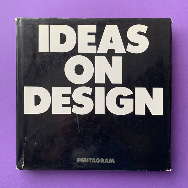 Ideas on design (Pentagram) book cover. Buy and sell with The Print Arkive.