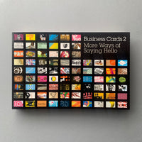 Business Cards 2: The Art of Saying Hello - book cover. Buy and sell design related books, magazines and posters with The Print Arkive.