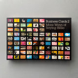 Business Cards 2: The Art of Saying Hello - book cover. Buy and sell design related books, magazines and posters with The Print Arkive.