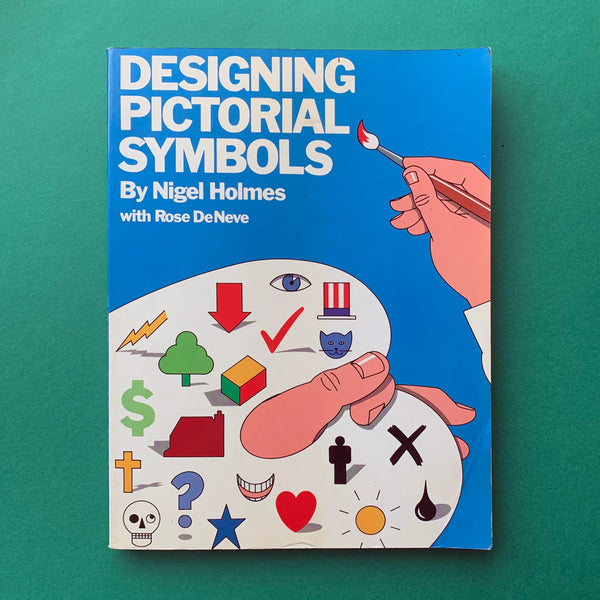 Designing Pictorial Symbols - book cover. Buy and sell design related books, magazines and posters with The Print Arkive.