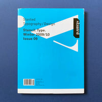 Slanted #9 Stencil, Type – book cover. Buy and sell design related books, magazines and posters with The Print Arkive.
