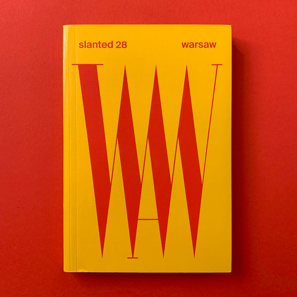 Slanted #28 Warsaw – book cover. Buy and sell design related books, magazines and posters with The Print Arkive.