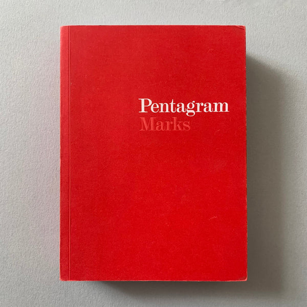 Pentagram: Marks, 400 Symbols and Logotypes – book cover. Buy and sell design related books, magazines and posters with The Print Arkive.