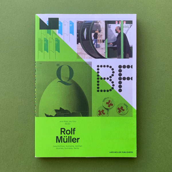 A5/07: Rolf Muller: Stories, Systems, Marks – book cover. Buy and sell design related books, magazines and posters with The Print Arkive.