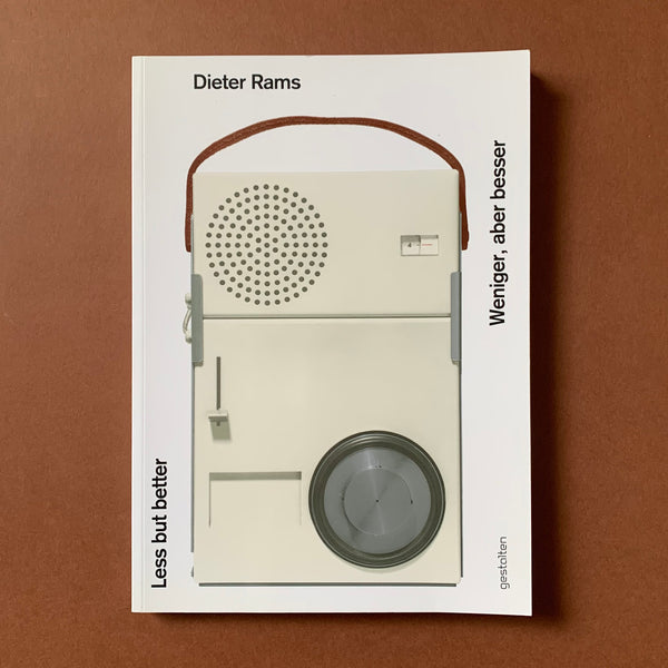 Dieter Rams. Less But Better - book cover. Buy and sell design related books, magazines and posters with The Print Arkive.