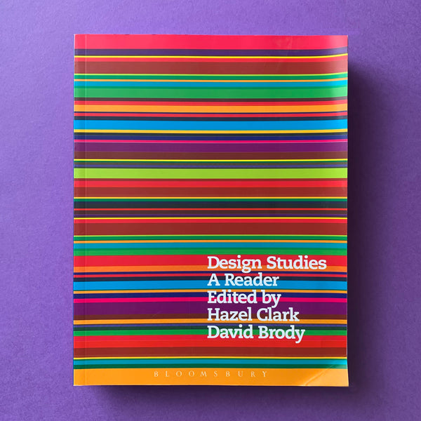 Design Studies A Reader - book cover. Buy and sell the best graphic design study books with The Print Arkive.