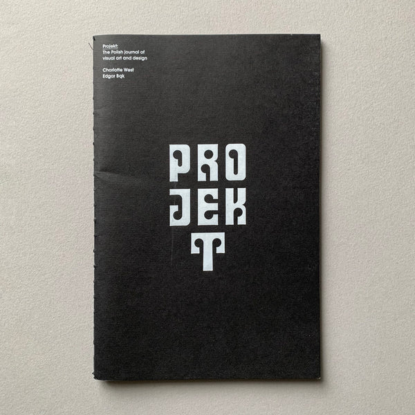 Projekt: the Polish journal of visual art and design [Unit 05] - book cover. Buy and sell the best Polish graphic design books, magazines and posters with The Print Arkive.