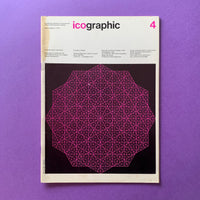 Icographic 4: A Quarterly Review of International Visual Communication Design - magazine cover. Buy and sell the best infographic and data graphic design books, magazines and posters with The Print Arkive.