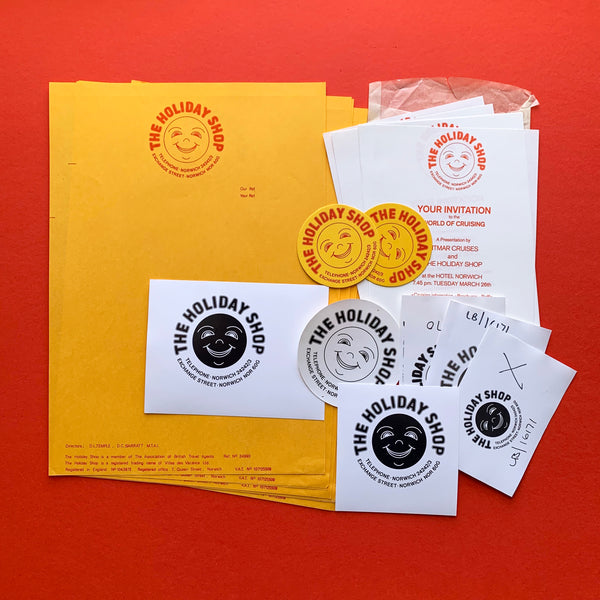 The Holiday Shop (Printed stationary proof samples). Buy and sell the original vintage ephemera, stationary and artwork proofs with The Print Arkive.
