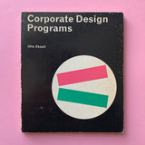 Corporate Design Programs book cover. Buy and sell the best vintage design books, journals, magazines and posters with The Print Arkive.
