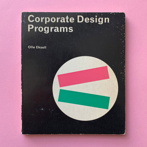 Corporate Design Programs book cover. Buy and sell the best vintage design books, journals, magazines and posters with The Print Arkive.