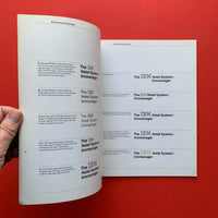The IBM Logo: Its use in corporate identification (Paul Rand)