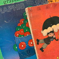 GRAPHIS Magazine, 1970-1975 (x25 issues, near complete run)