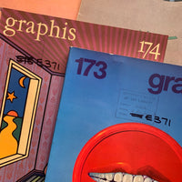 GRAPHIS Magazine, 1970-1975 (x25 issues, near complete run)