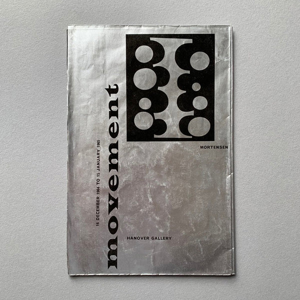 Movement, Hanover Gallery 1965, catalogue cover. Buy and sell the best mid-century graphic art books, magazines and posters with The Print Arkive.