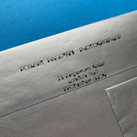 Robert Freeman Photographs (Personal Stationary & Private View Invitation)